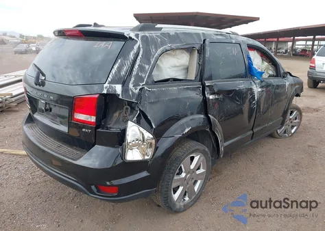 2017 Dodge Journey Sxt z USA, uszkodzony, nr VIN 3C4PDCBG8HT581261